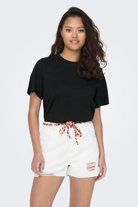 Top (korte mouwen) Zwart - JDY