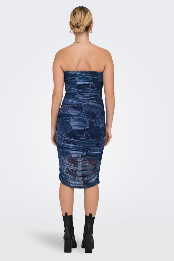 Dames tops kleed zonder mouw Blauw - ONLY®