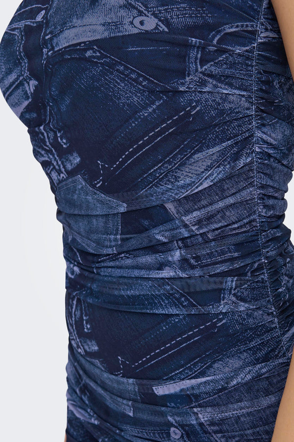 Dames tops kleed zonder mouw Blauw - ONLY®