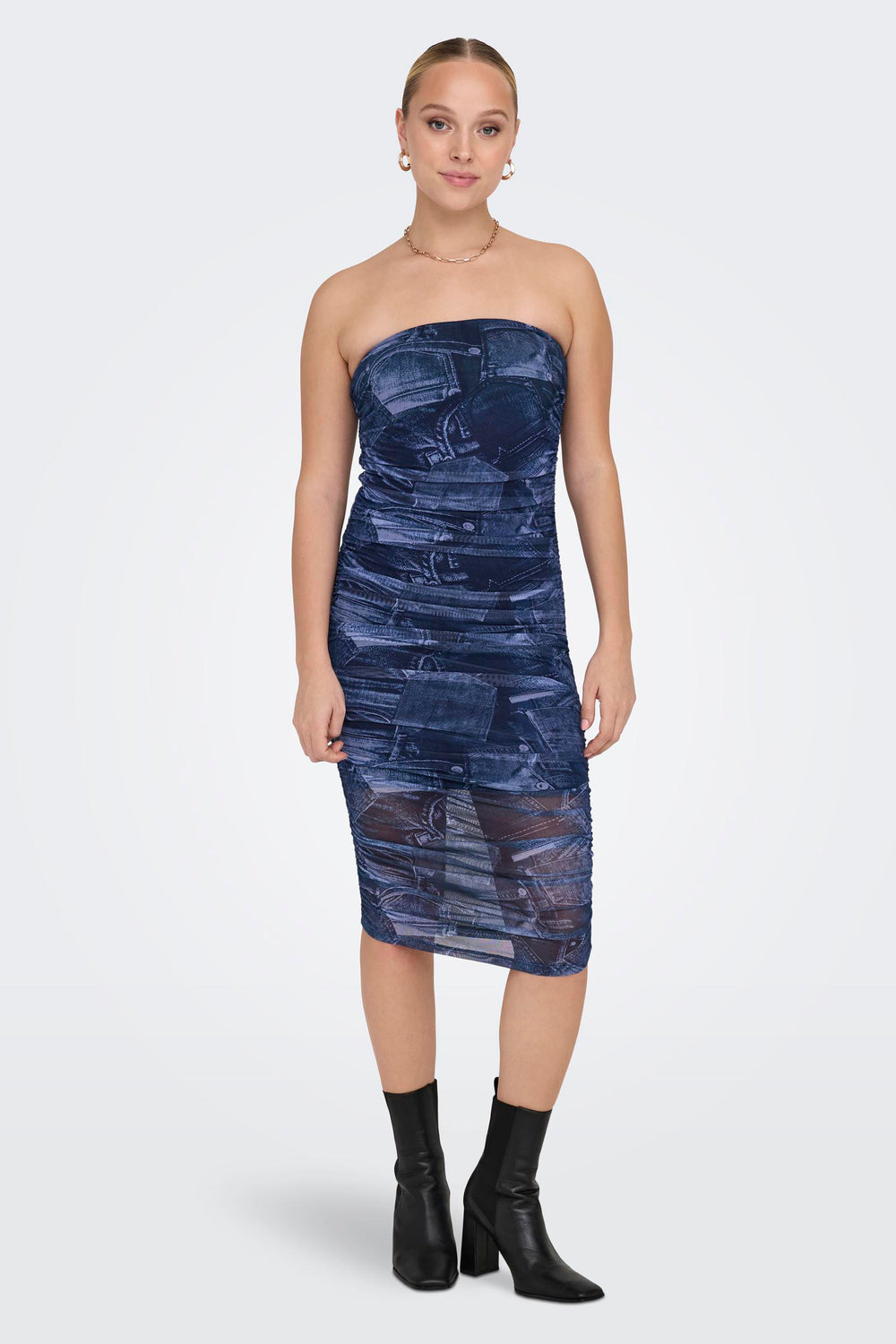 Dames tops kleed zonder mouw Blauw - ONLY®