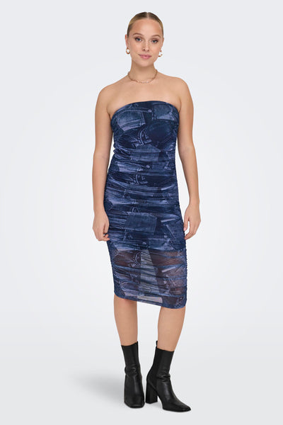 Dames tops kleed zonder mouw Blauw - ONLY®