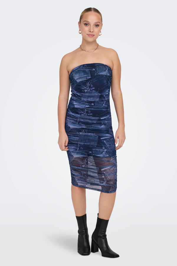 Dames tops kleed zonder mouw Blauw - ONLY®