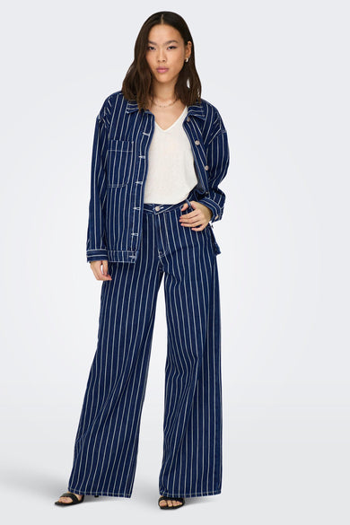 Wide jeans - dark blue denim