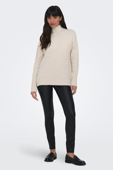 ONLGABRIEL LIFE L/S HIGHNECK KNT
