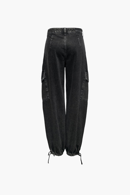 Jean &agrave; coupe droite - gris