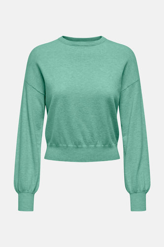 Pull met ronde hals - groen - ONLY®