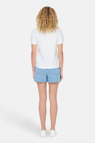 T-shirt met korte mouwen - wit