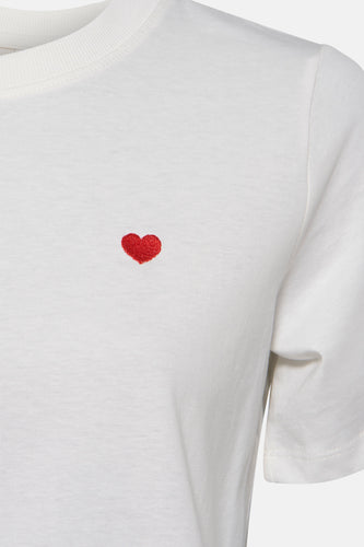 T-shirt met korte mouwen - wit