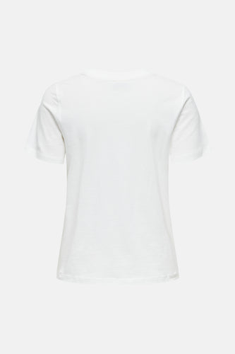 T-shirt met korte mouwen - wit