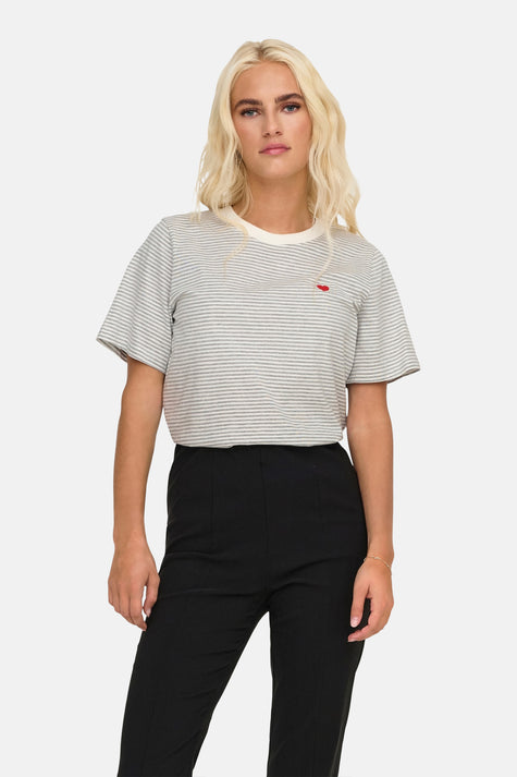 T-shirt (korte mouwen) Wit - JDY
