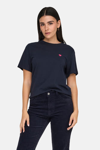 T-shirt (korte mouwen) blauw - JDY