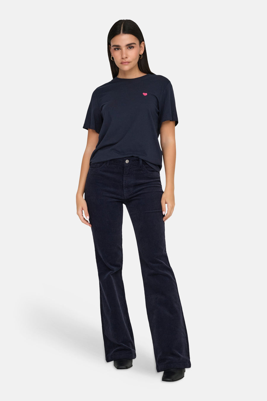 T-shirt (korte mouwen) blauw - JDY