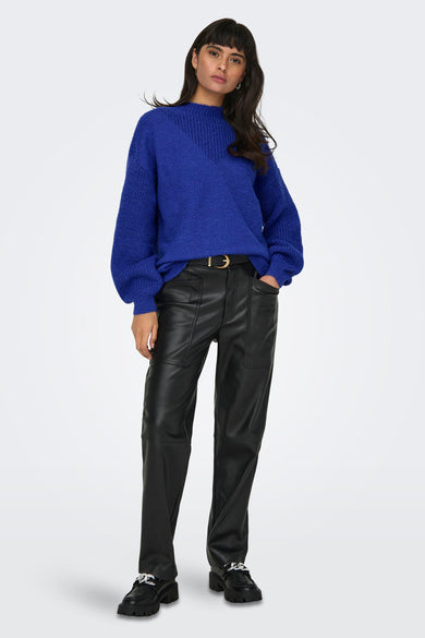ONLALISA LIFE L/S STRUC HIGH NECK CC KNT