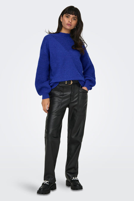 Trui met ronde hals Blauw - ONLY®