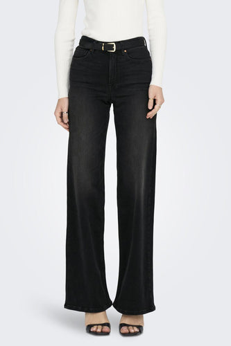 MADISON BLUSH - black denim