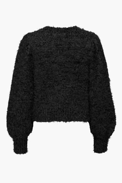 ONLFANTASTICO LS GLITTER O-NECK KNT