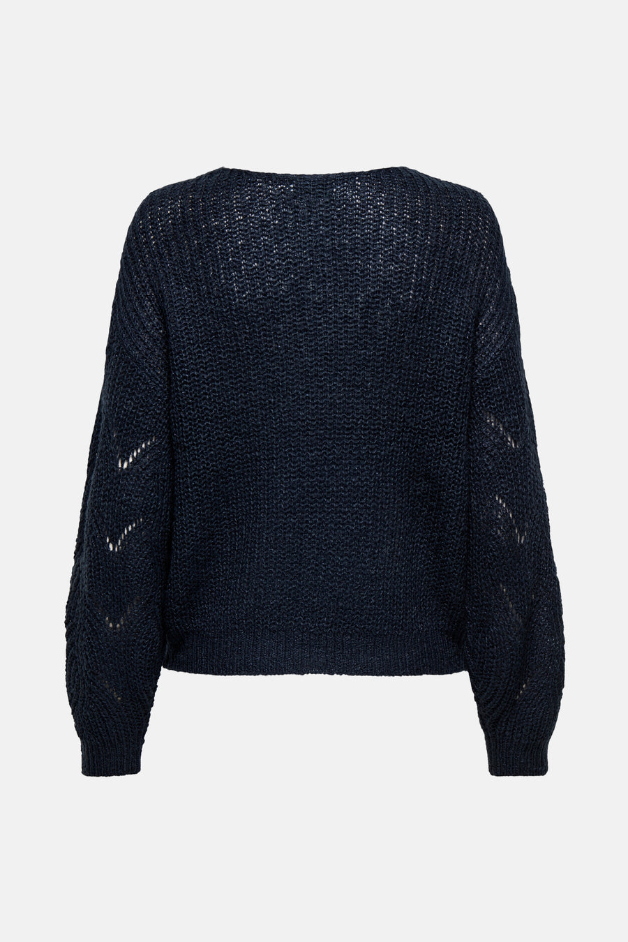 JDYBADUT L/S V-NECK STRUC GLITT PULL KNT