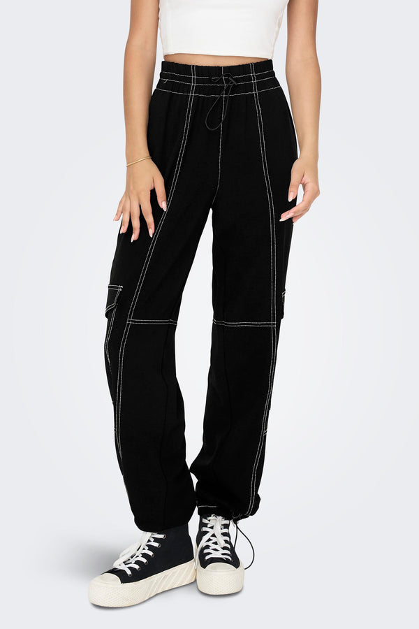 Cargobroek Zwart - ONLY®