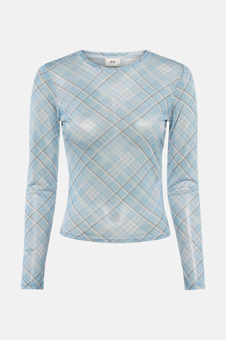 T-shirt à manches longues - bleu