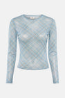 T-shirt met lange mouwen - blauw