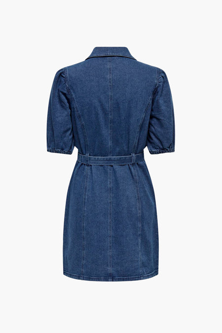 Kleedjes (korte mouwen) Mid blue denim - ONLY®