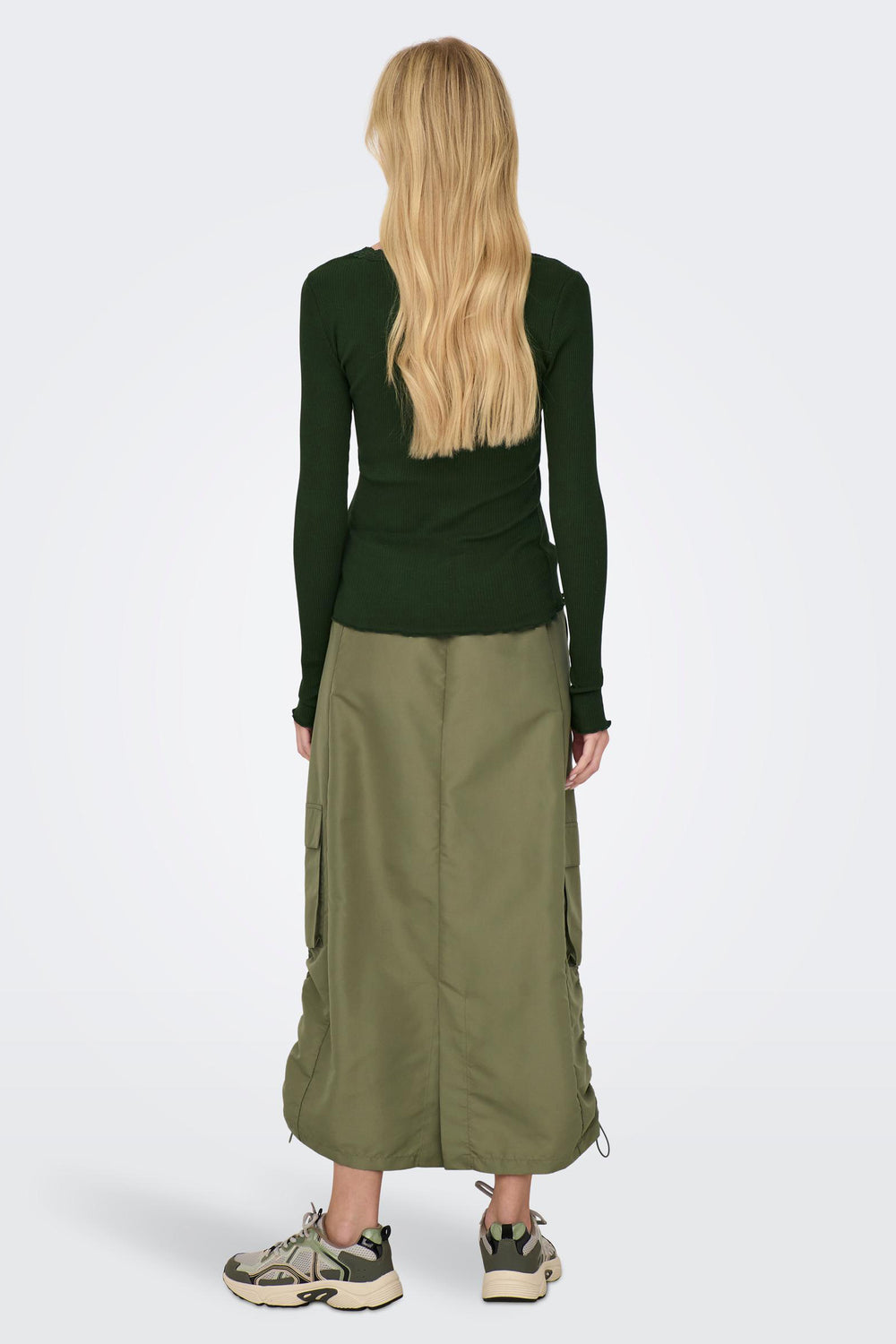 Rok (lang) Bruin - ONLY®