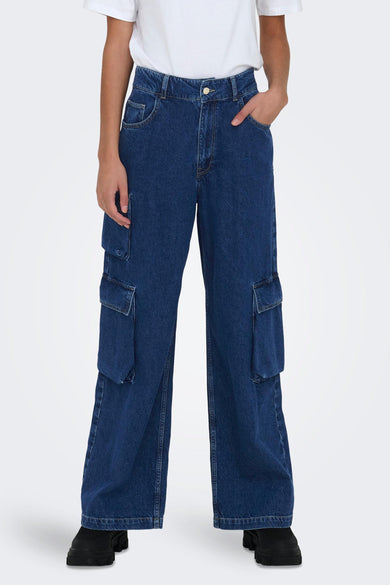 Wide jeans - light blue denim