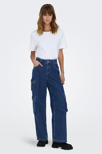 Wide jeans - light blue denim