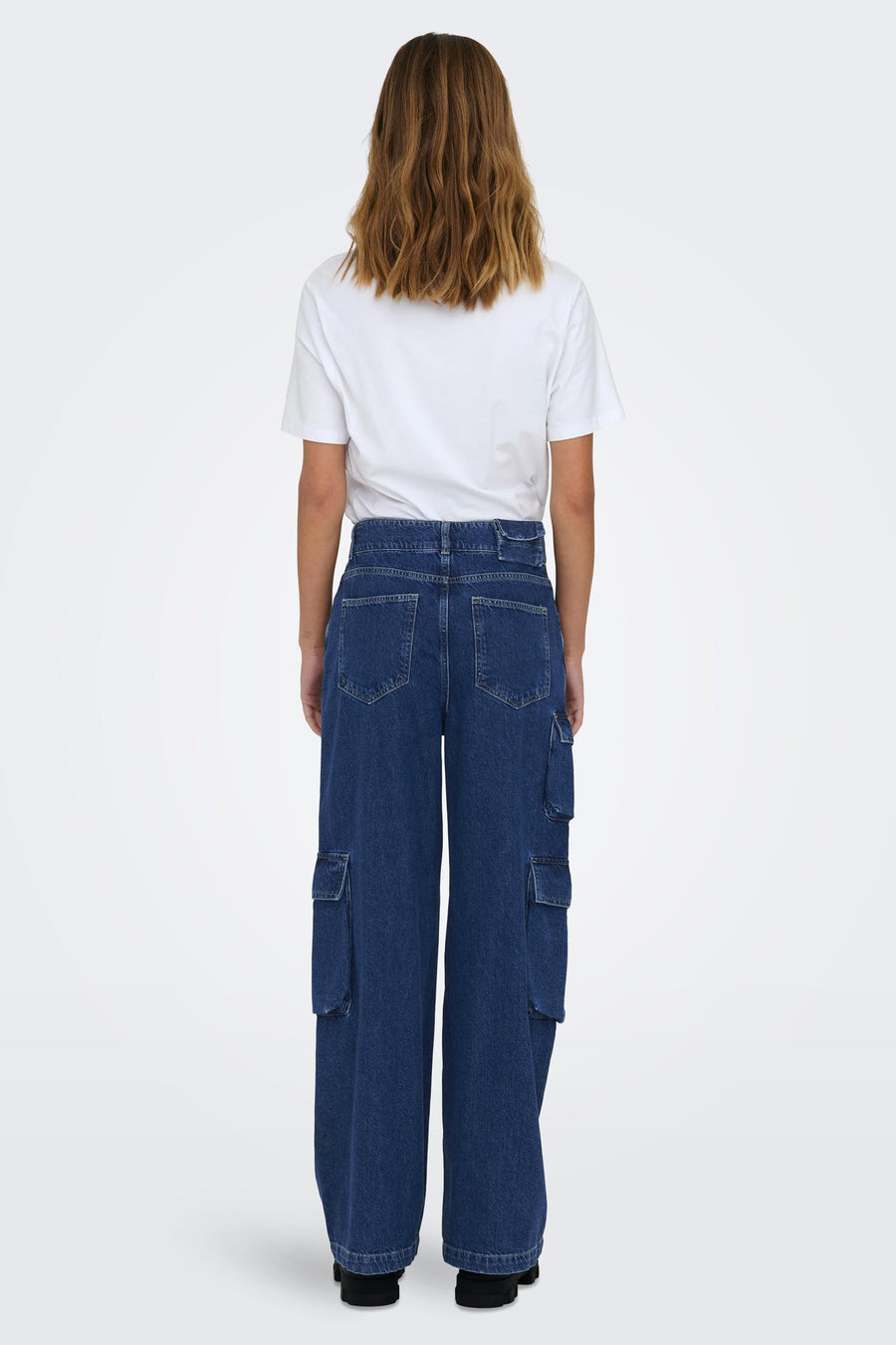 Wide jeans - light blue denim