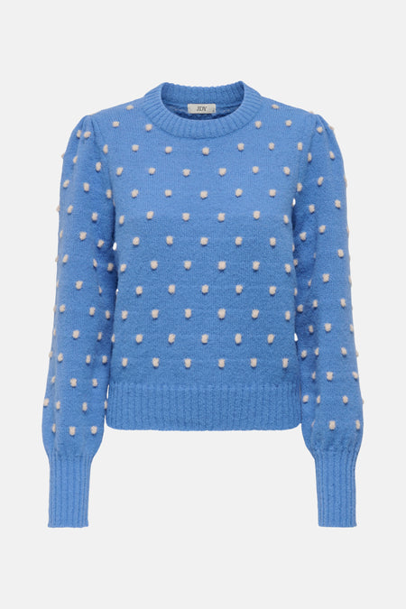 Trui met ronde hals blauw - JDY