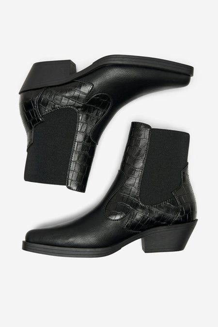 ONLBRONCO-2 SHORT PU COWBOY BOOT NOOS