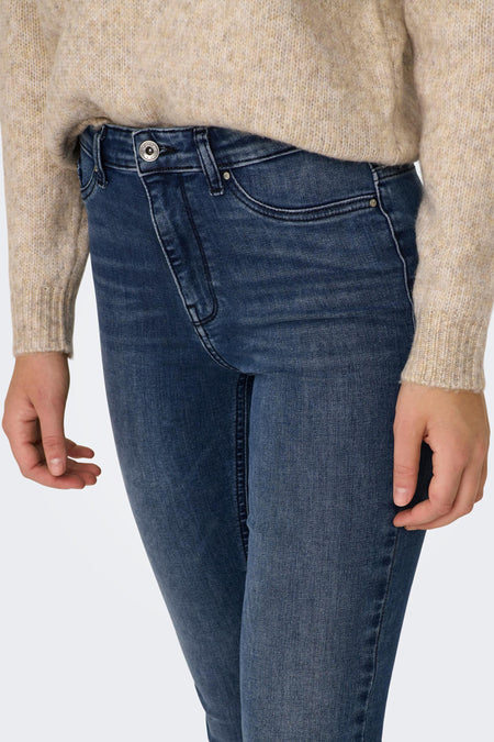 Skinny jeans - dark blue denim