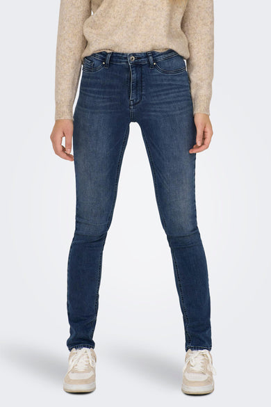 Skinny jeans - dark blue denim