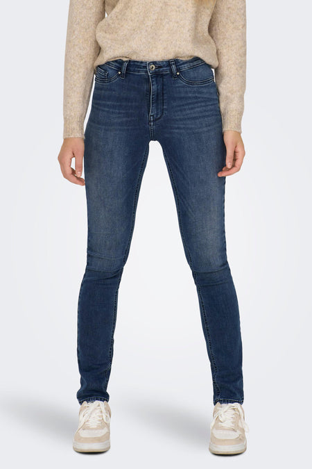 Skinny jeans - dark blue denim