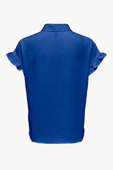 Hemd met korte mouwen - blauw