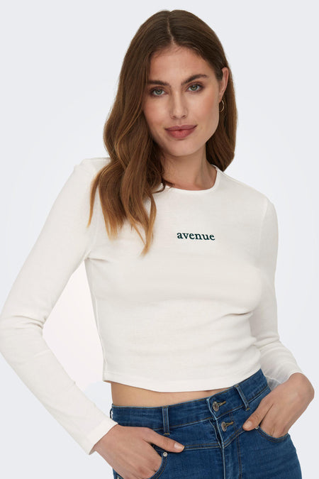 ONLALMA L/S O-NECK TOP JRS