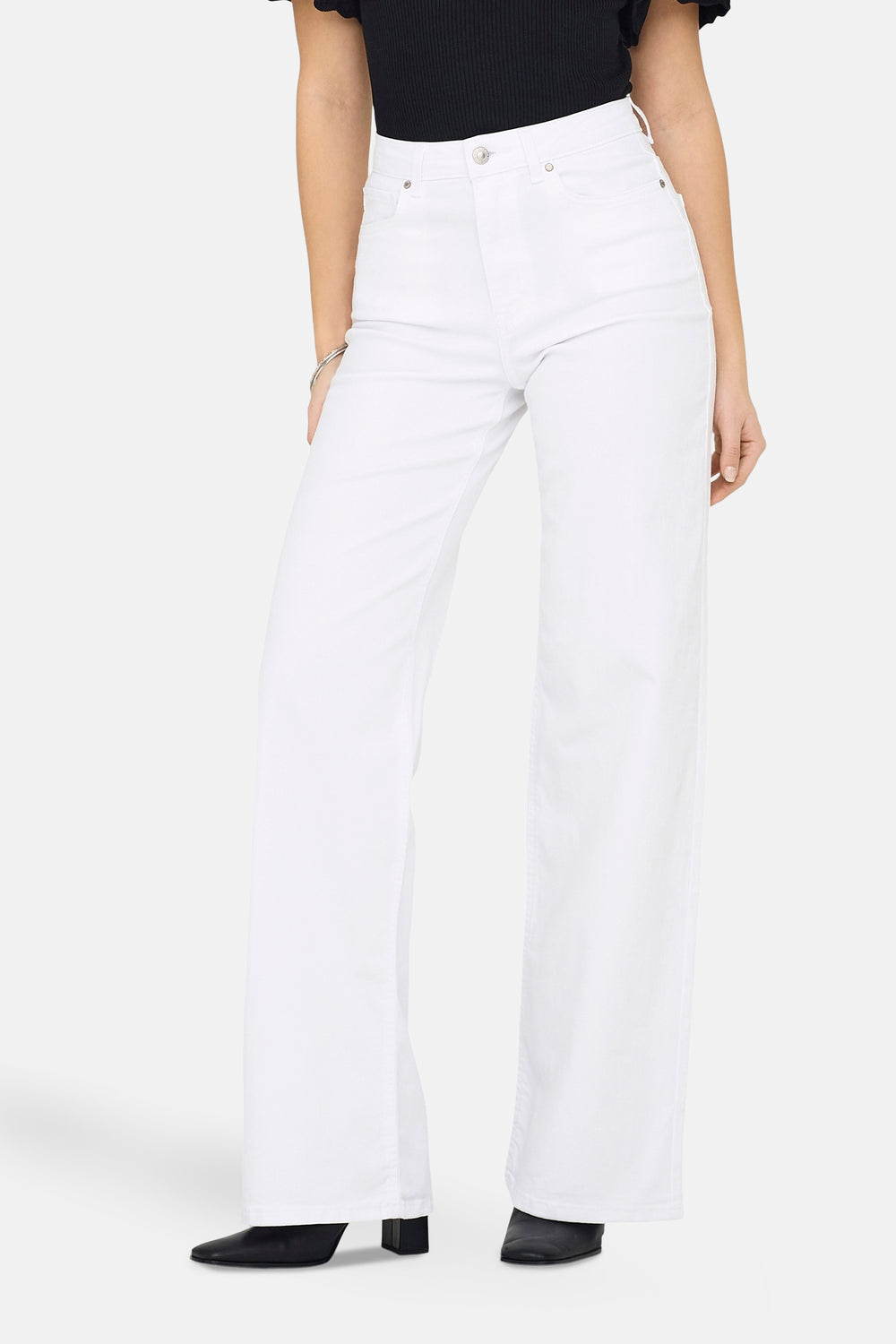 Jeans wide White denim - ONLY®