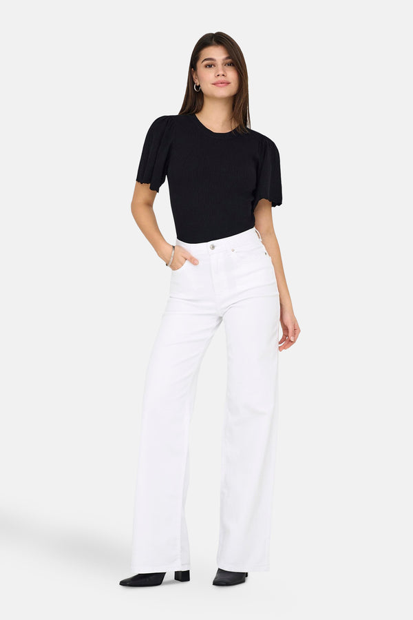 Jeans wide White denim - ONLY®