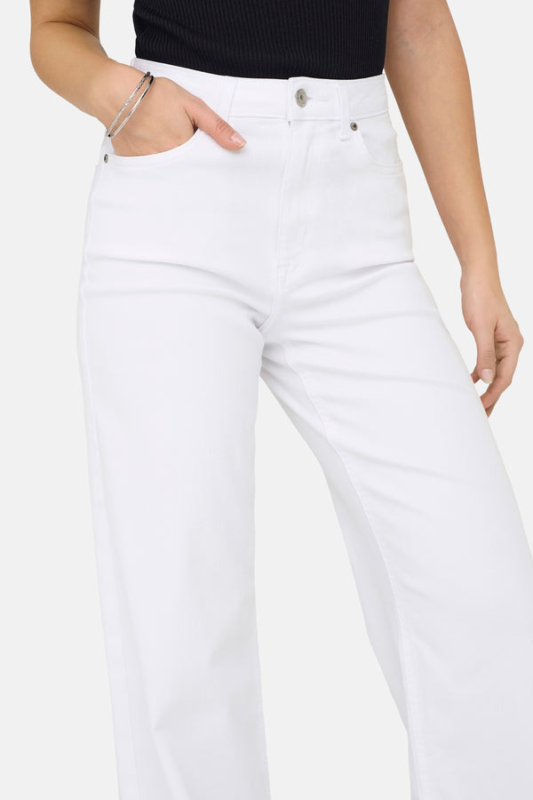 Jeans wide White denim - ONLY®