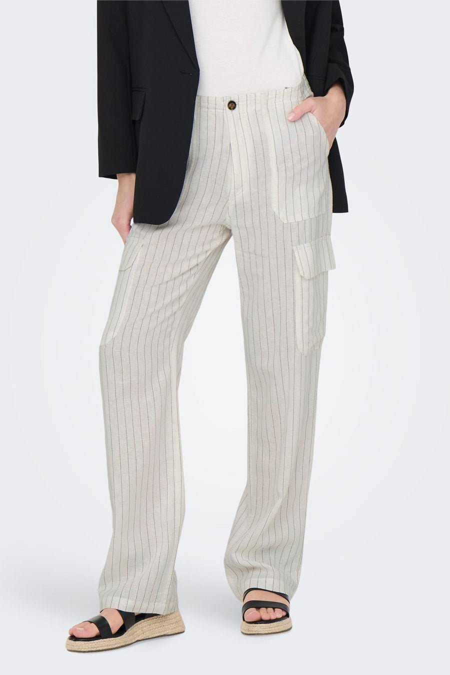 Pantalon cargo Blanc - ONLY®