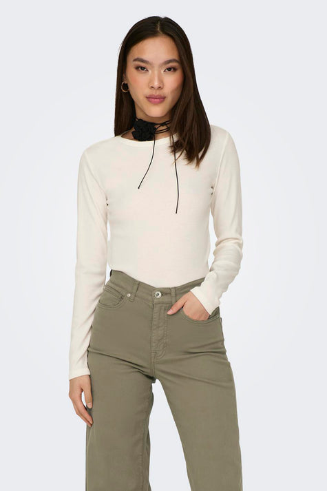 T-shirt à manches longues - blanc