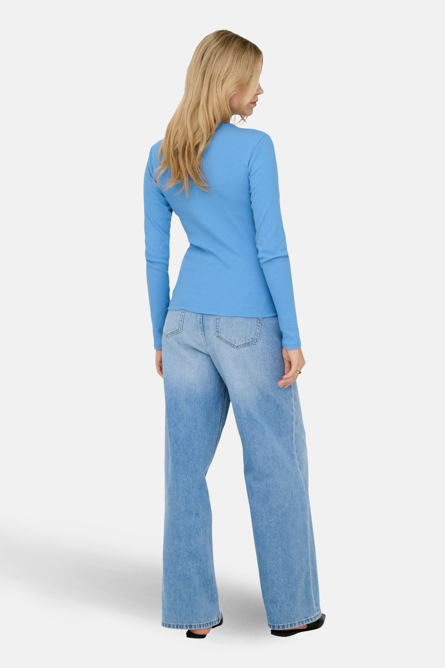 Top (lange mouwen) blauw - JDY - JDY - 3