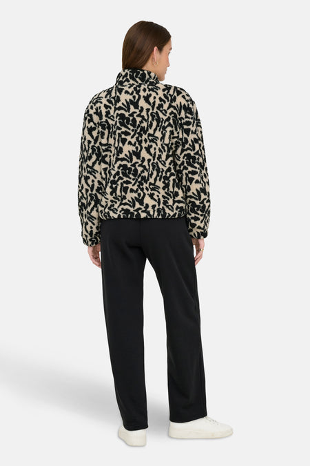 ONLNEW DALLAS L/S HIGHNECK ZIP SWT NOOS