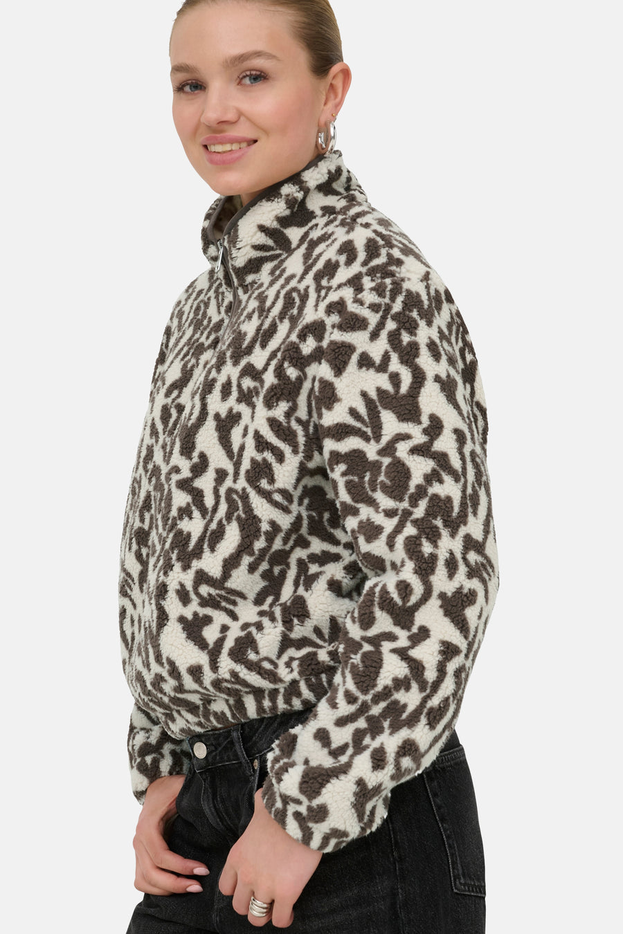 Sweater met ronde hals ecru - ONLY®