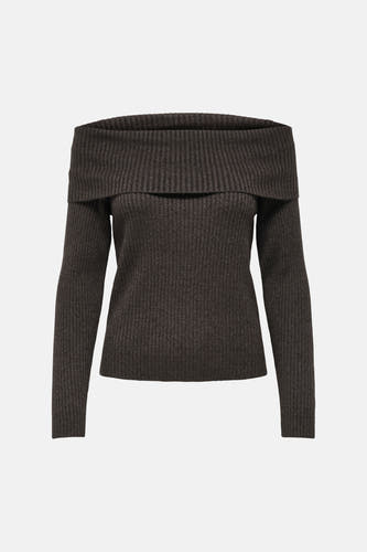 Trui (offshoulder) bruin - ONLY®