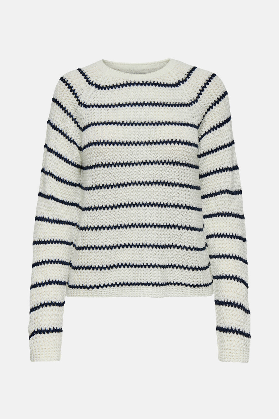 Pull met ronde hals - wit - JDY