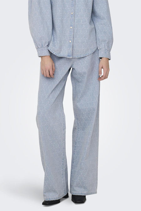 Jeans wide Light blue denim - ONLY®