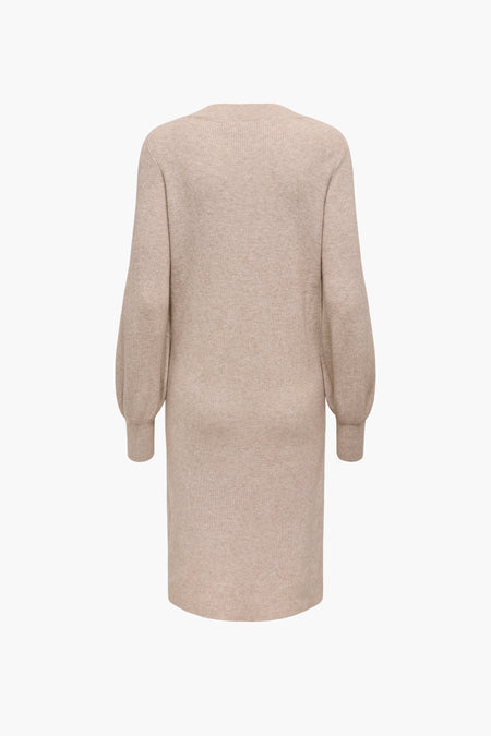Kleedjes (lange mouwen) Beige - ONLY®