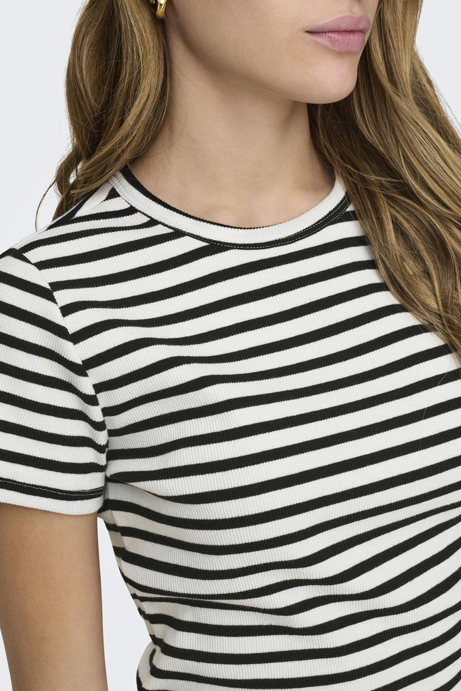 Top uni manche courte blanc - JDY - JDY