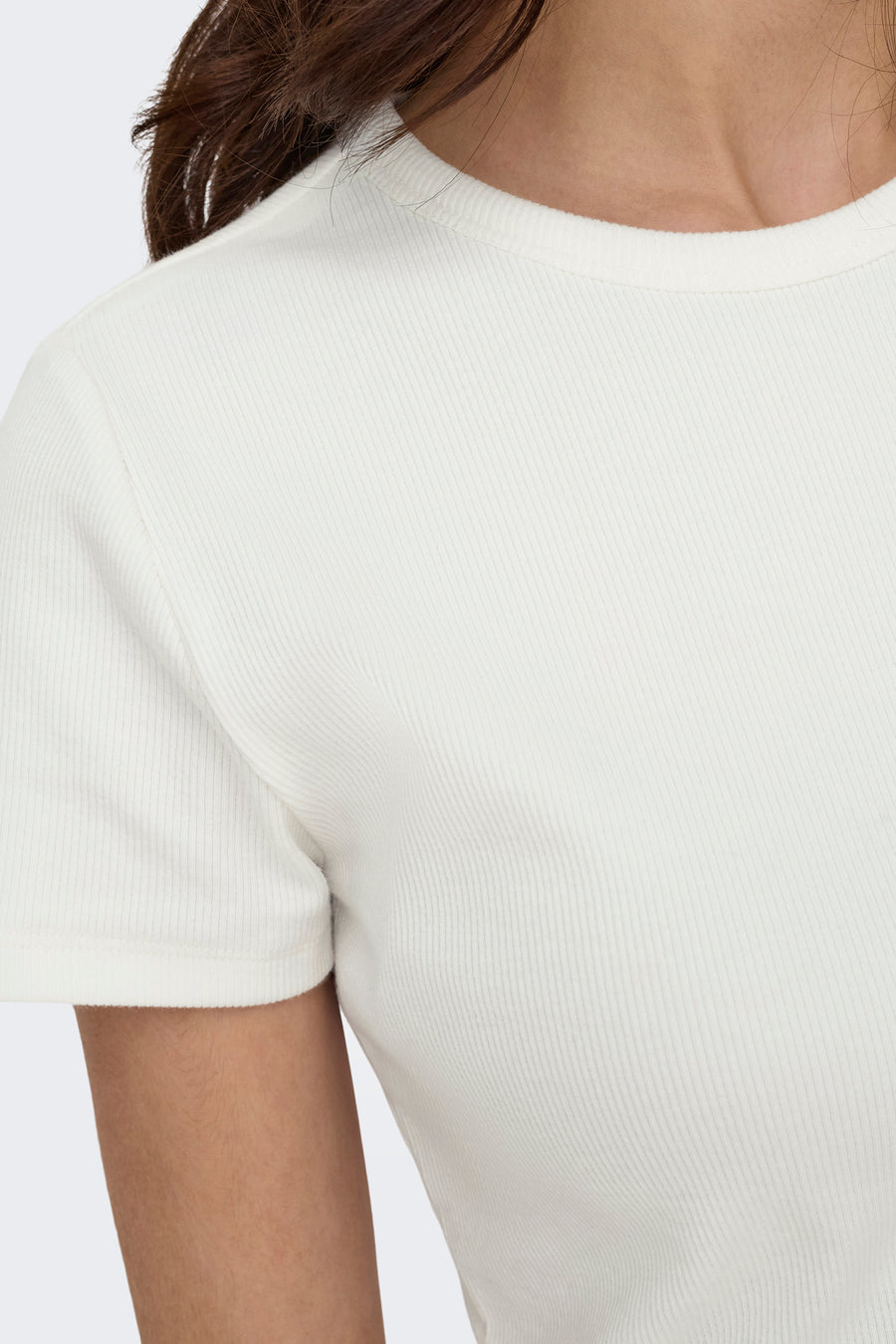 Top uni manche courte blanc - JDY - JDY